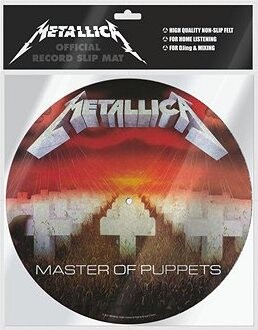 Metallica: Master Of Puppets Podložka na tanier gramofónu