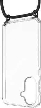 FIXED Pure Neck AntiUV s odnímateľnou čiernou šnúrkou na krk pre Samsung Galaxy A36 5G/A56 5G