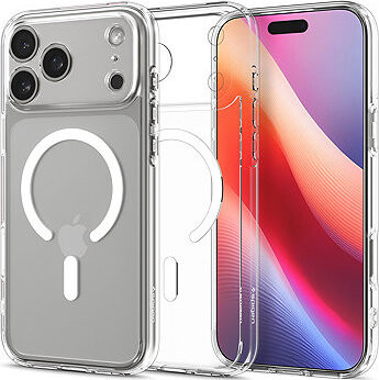 Spigen Ultra Hybrid MagSafe Clear White iPhone 17 Pro Max
