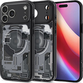 Spigen Ultra Hybrid MagSafe Zero One Black iPhone 17 Pro
