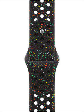 Apple Watch 42 mm Midnight Black športový remienok Nike – S/M