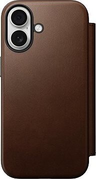 Nomad Modern Leather Folio Brown iPhone 17