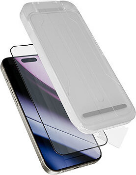 Epico ImpactCeramic Glass 3D Ultra-široké krytie s aplikátorom proti prachu pre iPhone 16 Pro/17