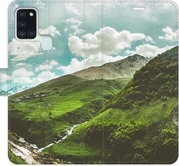 iSaprio flip puzdro Mountain Valley pre Samsung Galaxy A21s