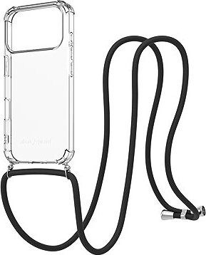 AlzaGuard Luxe Lanyard Case pre iPhone 17 Pro čierny