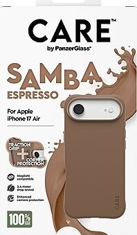 PanzerGlass CARE kryt Apple iPhone Air MagSafe Samba Espresso