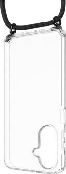 FIXED Pure Neck AntiUV s odnímateľnou čiernou šnúrkou na krk pre Samsung Galaxy A26 5G