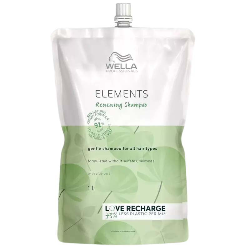 Wella Professionals Upokojujúci šampón Elements (Calming Shampoo) 1000 ml - náhradná náplň
