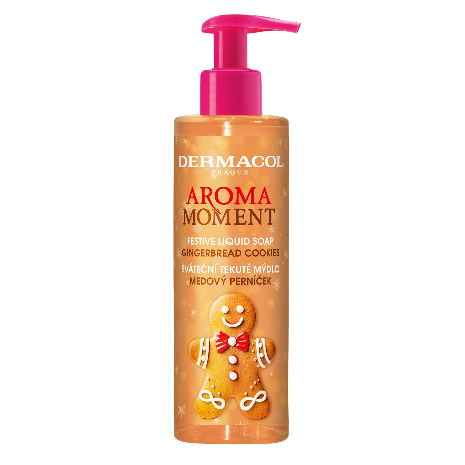 Dermacol Tekuté mydlo Medový perníček Aroma Moment (Festive Liquid Soap) 250 ml