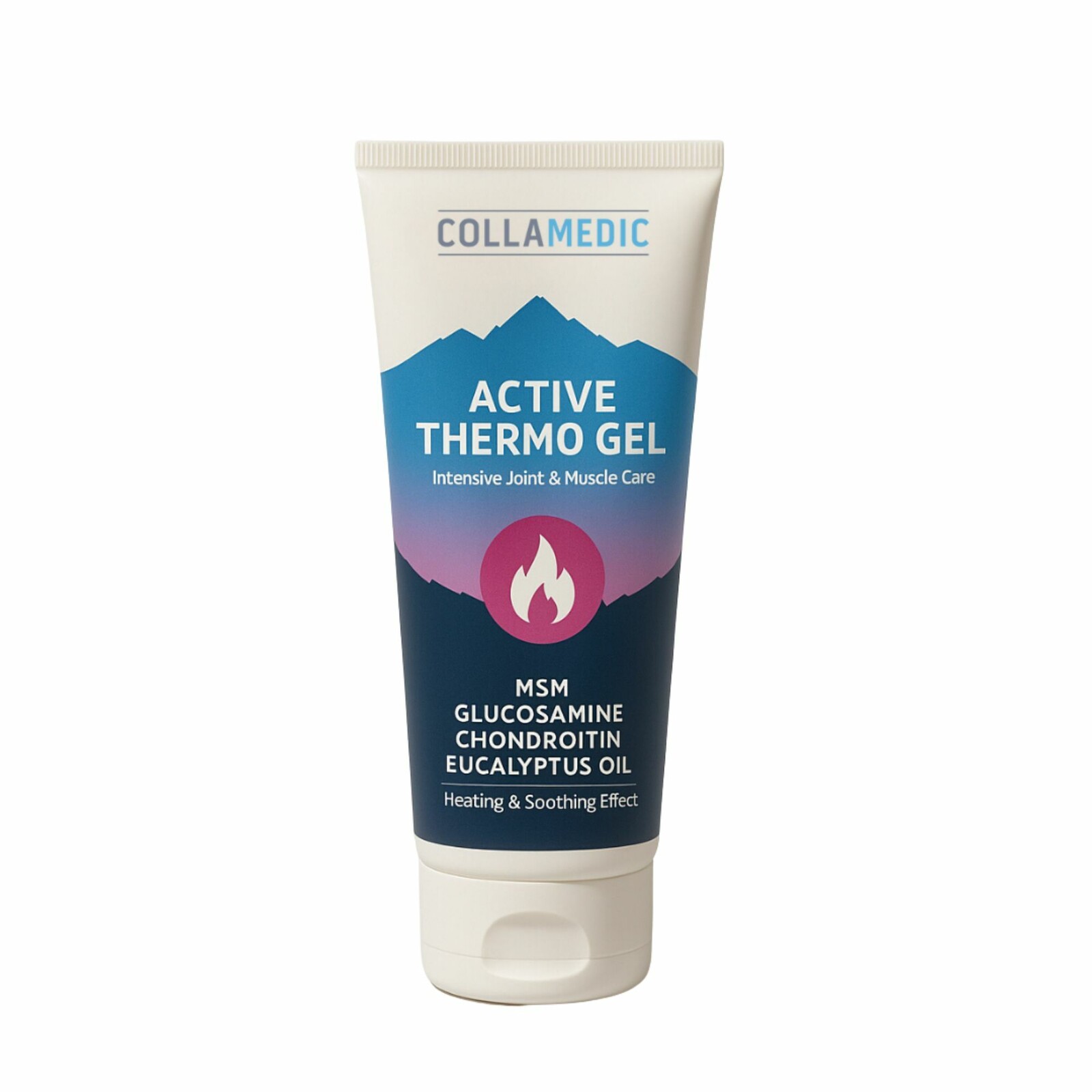 Collamedic Hrejivý masážny gél (Active Thermo Gél) 200 ml