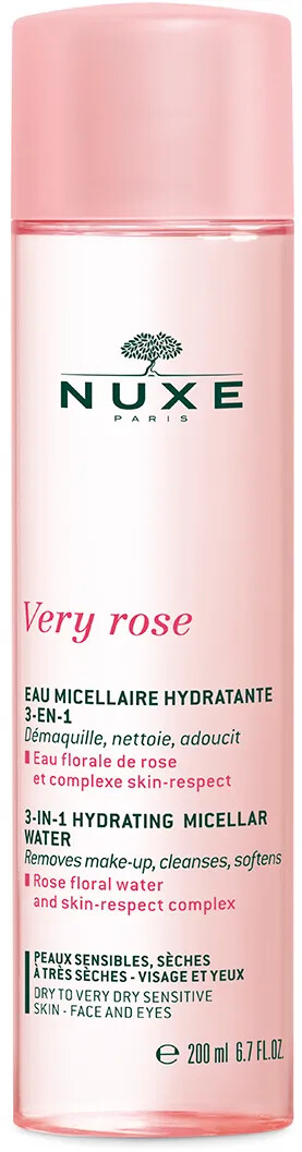 Nuxe Upokojujúca micelárna voda Very Rose (3-in1 Soothing Micellar Water) 200 ml