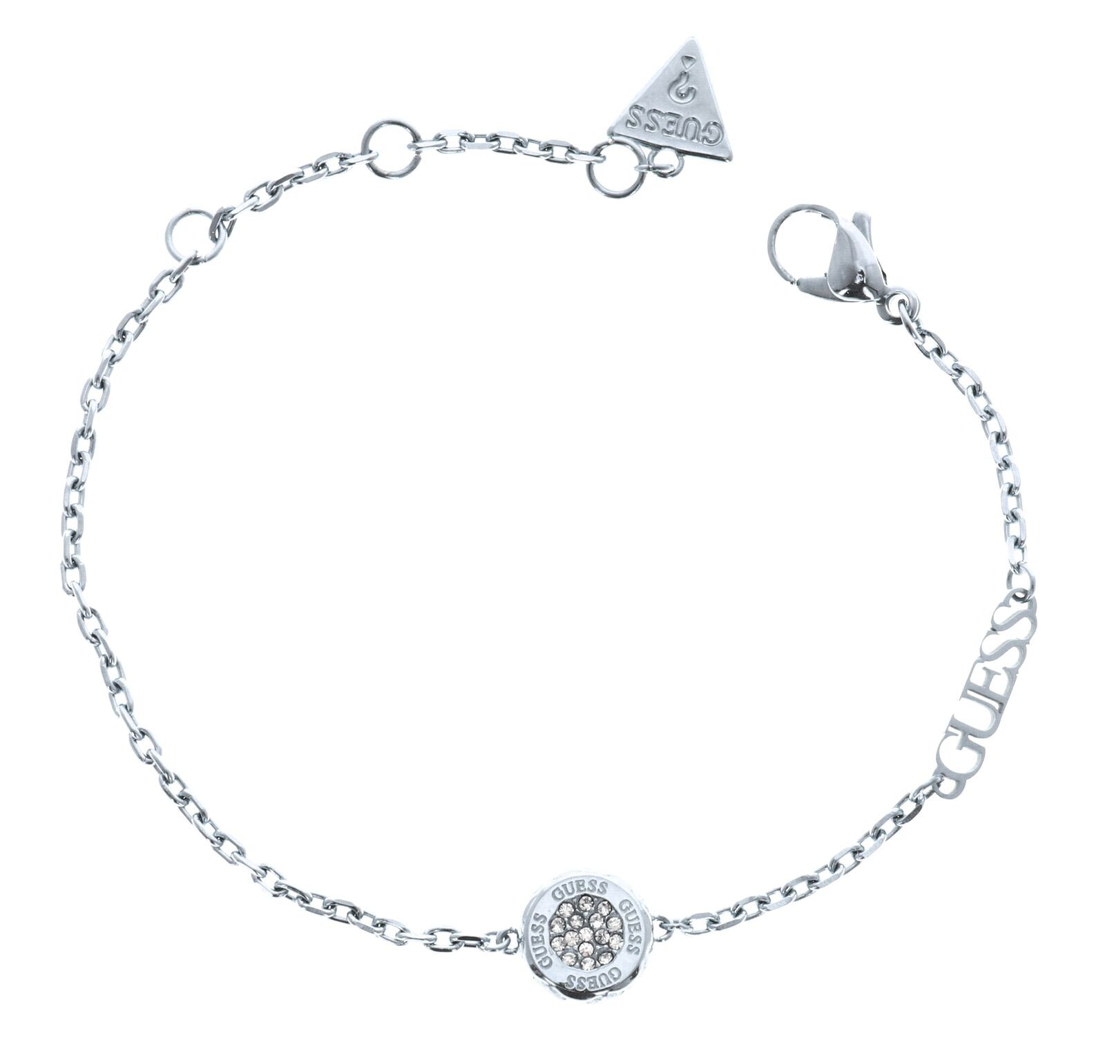 Guess Štýlový oceľový náramok so zirkónmi Stylish Guess JUBB04594JWRH 15,5 cm