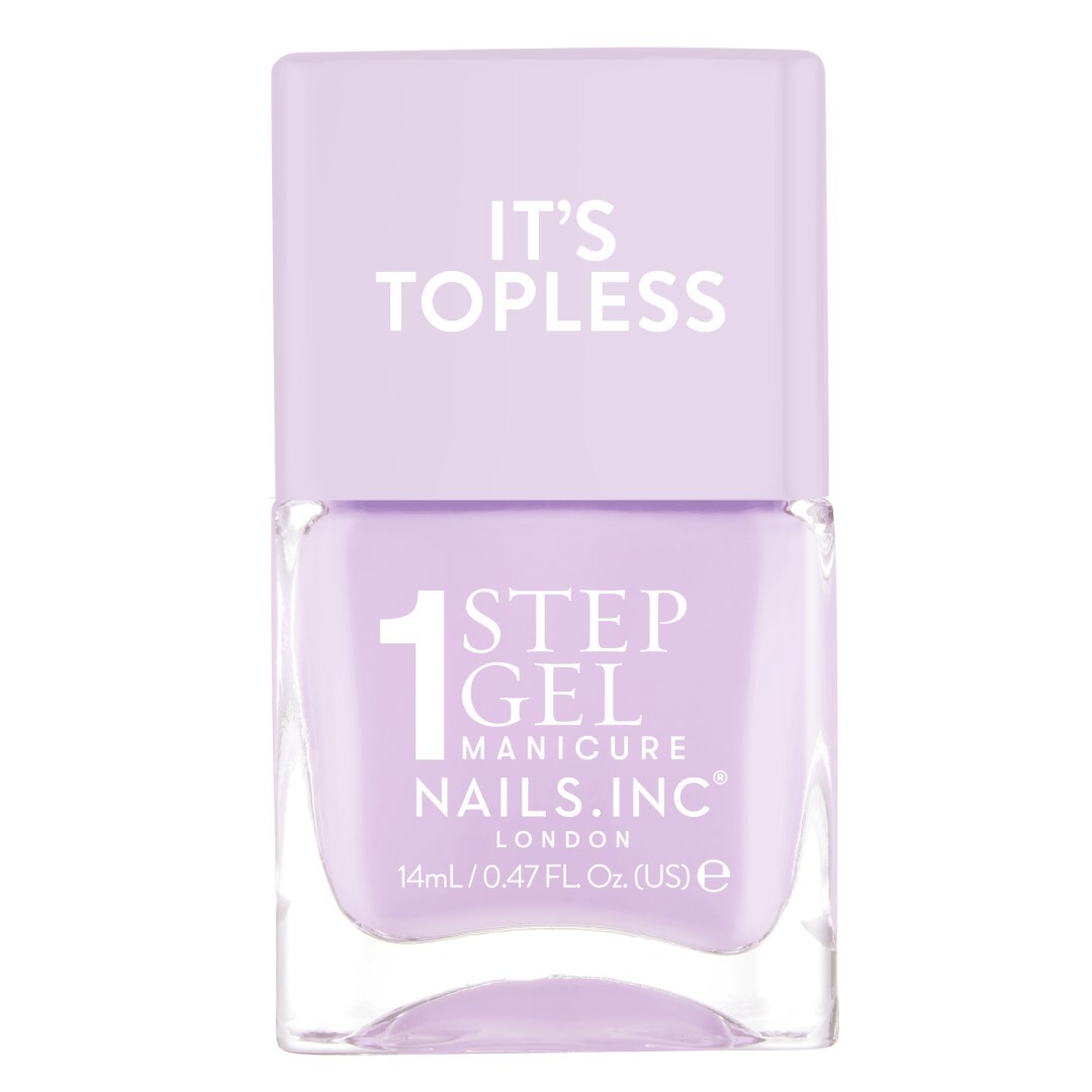 Nails.Inc Lak na nechty It's Topless (Nail Polish) 14 ml Hailey