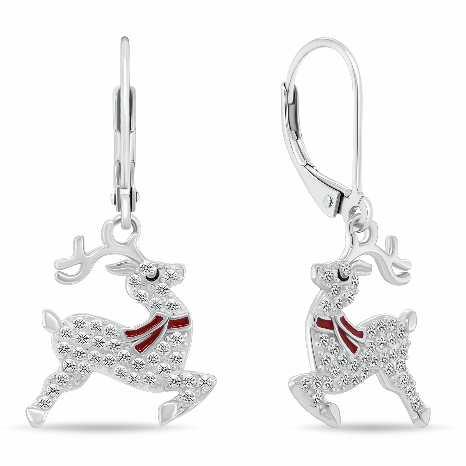 Brilio Silver Hravé strieborné náušnice Sob EA1246W