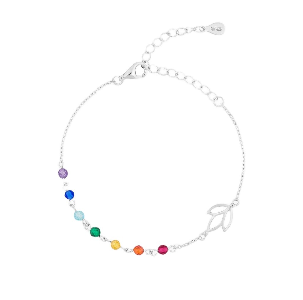 Preciosa Strieborný náramok s kubickou zirkóniou Preciosa Zen Spotlight 5457 70