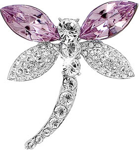 Oliver Weber Brošňa s kryštálmi Swarovski Libella 58006 223