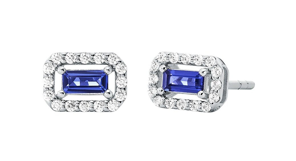 Michael Kors Luxusné strieborné náušnice so zirkónmi Brilliance Kors MKC1824040