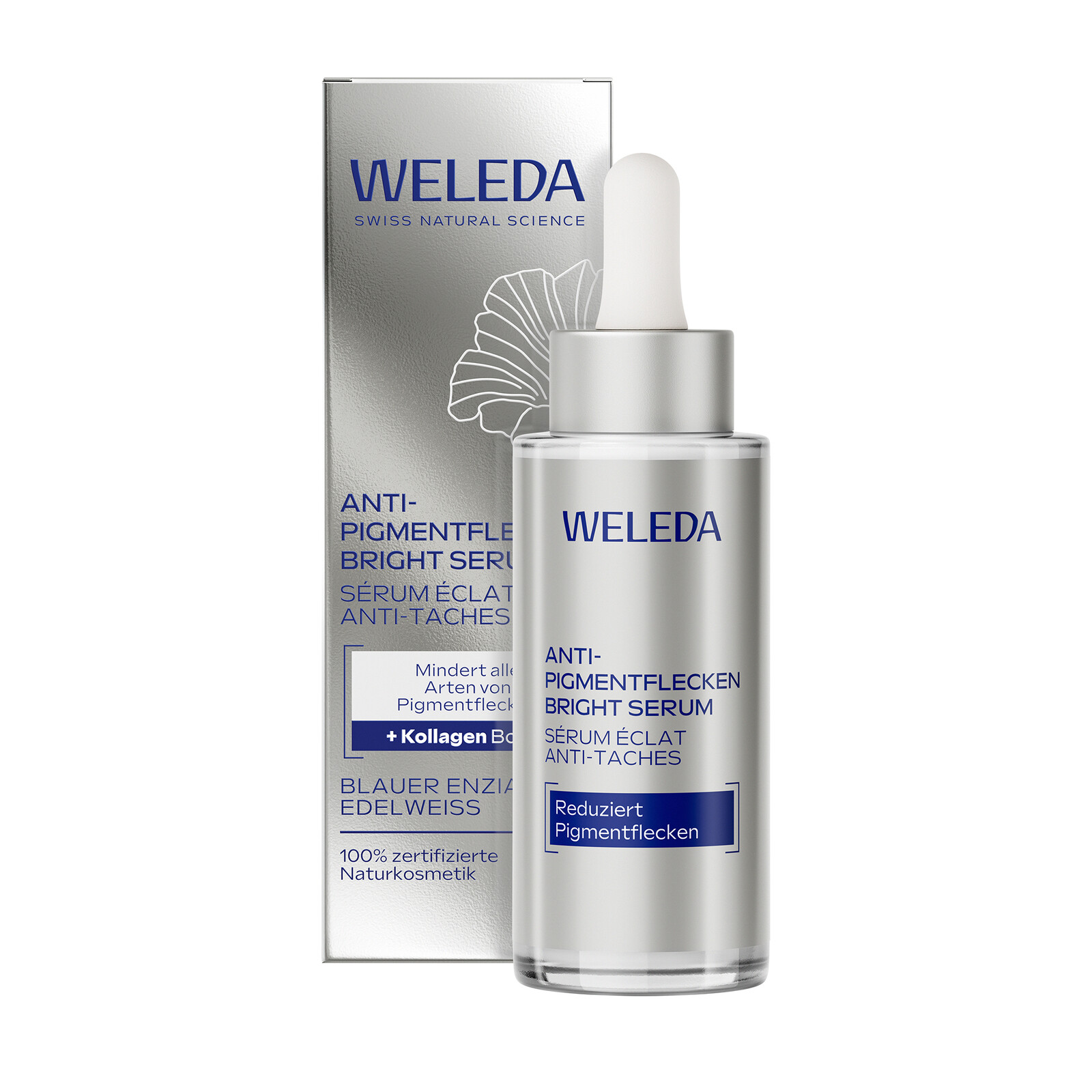 Weleda Sérum na pigmentové škvrny Modrý horec a plesnivá alpská (Serum) 30 ml