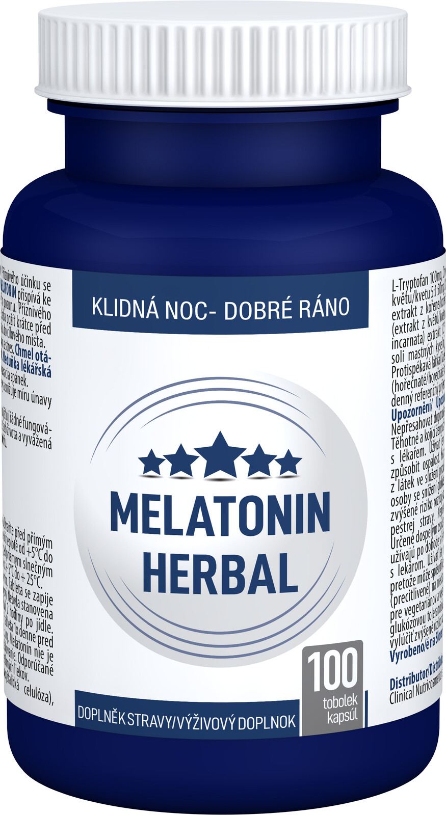 Clinical Melatonín Herbal Melatonin Herbal 100 tablet