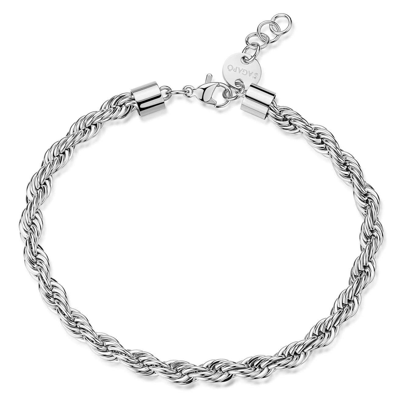 S'Agapõ Oceľový náramok Valis Ripple SRP92