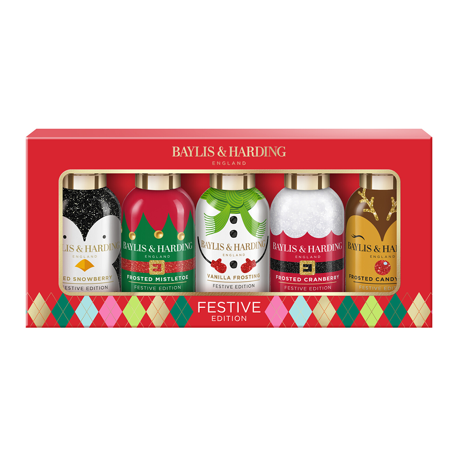 Baylis & Harding Darčeková sada Festive Edition 5 x 100 ml