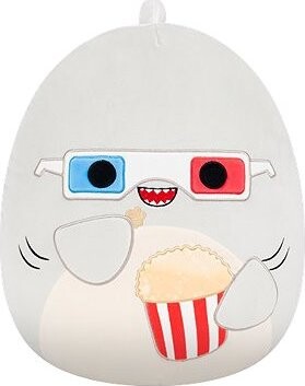 Squishmallows Sivý žralok s pukancami Gordon