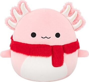 Squishmallows Ružový axolotl so šálom Archie