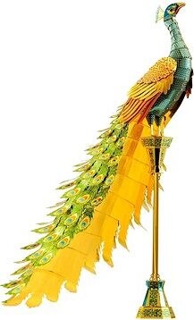 Metal Earth 3D puzzle Páv (ICONX)