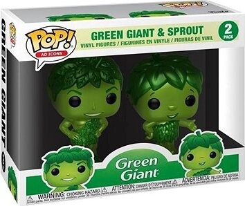 Funko POP! Ad Icons Green Giant & Sprout 2PK