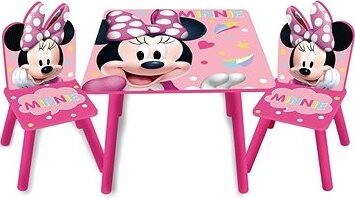 Arditex Detský stôl so stoličkami – Minnie
