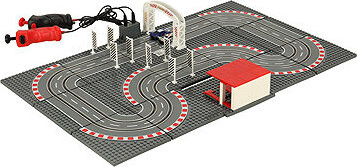 KIK KX3490 Elektrická závodní autodráha GD-02, 2× auto, 38,5 × 64 cm