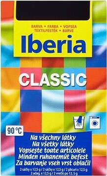 IBERIA čierna 2× 12,5 g