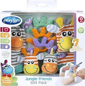 Playgro Jungle Friends Darčeková sada – ponožky a náramky
