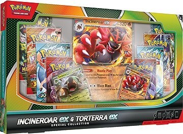 Pokémon TCG: Incineroar ex & Torterra ex Special Collection