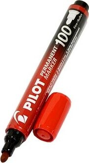 PILOT Permanent Marker 100 1,0 mm červený