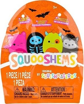 Squishmallows Squooshems Mystery antistres figúrka Halloween