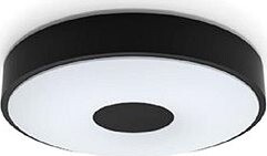 Philips Coiner stropné svietidlo LED 24 W, 2700 K, SceneSwitch čierne