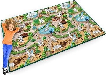 Ricokids Podložka na vyfarbovanie 200 × 120 × 0,3 cm ZOO