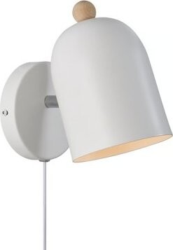 NORDLUX Gaston nástenná lampička, 115 × 195, E27, biela