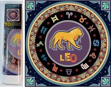 Norimpex 7D Znamenie zverokruhu Lev 30 × 30 cm