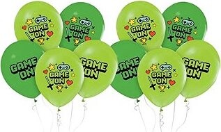 GoDan Balóniky latexové – game on/minecraft, 30 cm, 10 ks