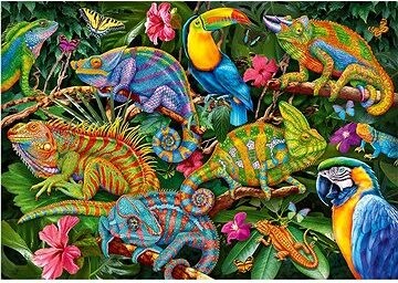 CHERRY PAZZI Úžasné chameleóny 2000 dielikov