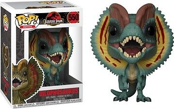 Funko Pop! Jurassic Park Dilophosaurus 550