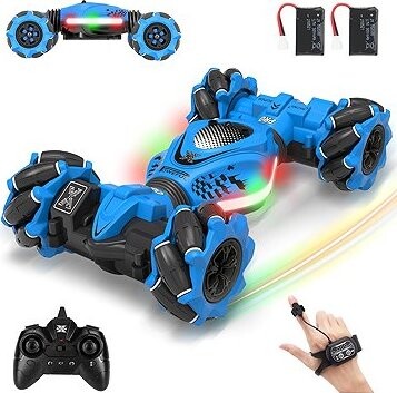 Fosgoit RC Twist car 4WD 360° s LED a hudbou