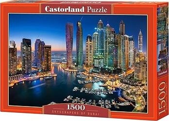 CASTORLAND Puzzle Mrakodrapy v Dubaji 1500 dielikov