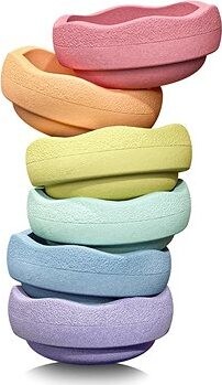 Stapelstein Original Rainbow pastel