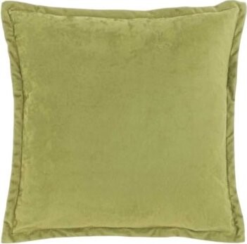 TEXTILOMANIE Zamatový dekoračný vankúšik Tatum 45 × 45 cm, svetlozelený