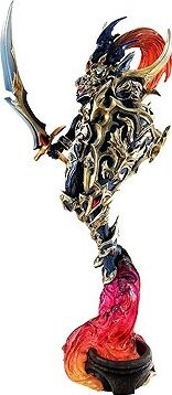 Yu-Gi-Oh! Duel Monsters Art Works Monsters – soška – Black Luster Soldier Recolored