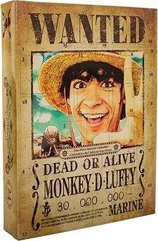 Adventný kalendár One Piece – 24 unikátnych darčekov