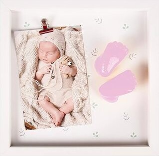 Súprava na 3D odtlačky s rámikom – dievčatko